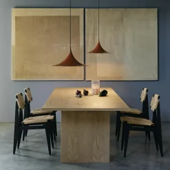 Private Dining Table, light stained oak