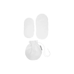 Pure genanvendelige rondeller, white