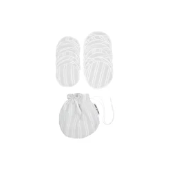 Pure genanvendelige rondeller, white/grey