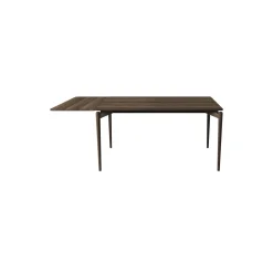 PURE spisebord L140 inkl. 1 tillægsplade, røget eg