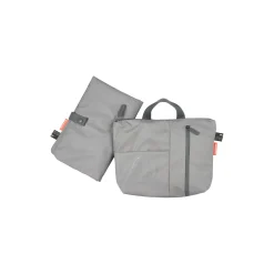 Pusletaske, grå