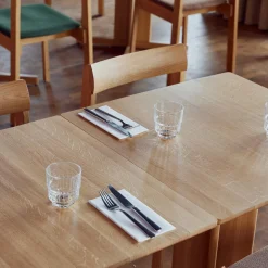 Quatrefoil Table, oak