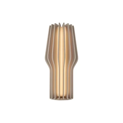 Radiant LED batterilampe, pearl beige