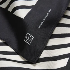 RafiqIW Scarf, black/whisper white