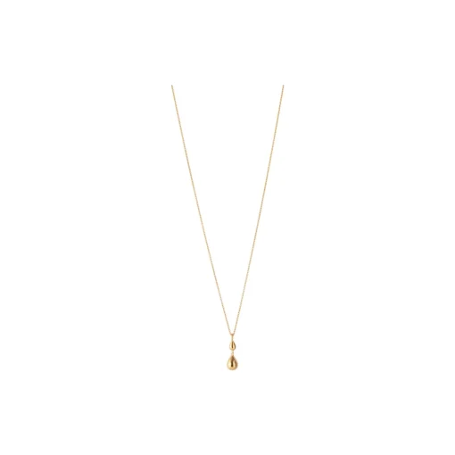 Rain Necklace, forgyldt