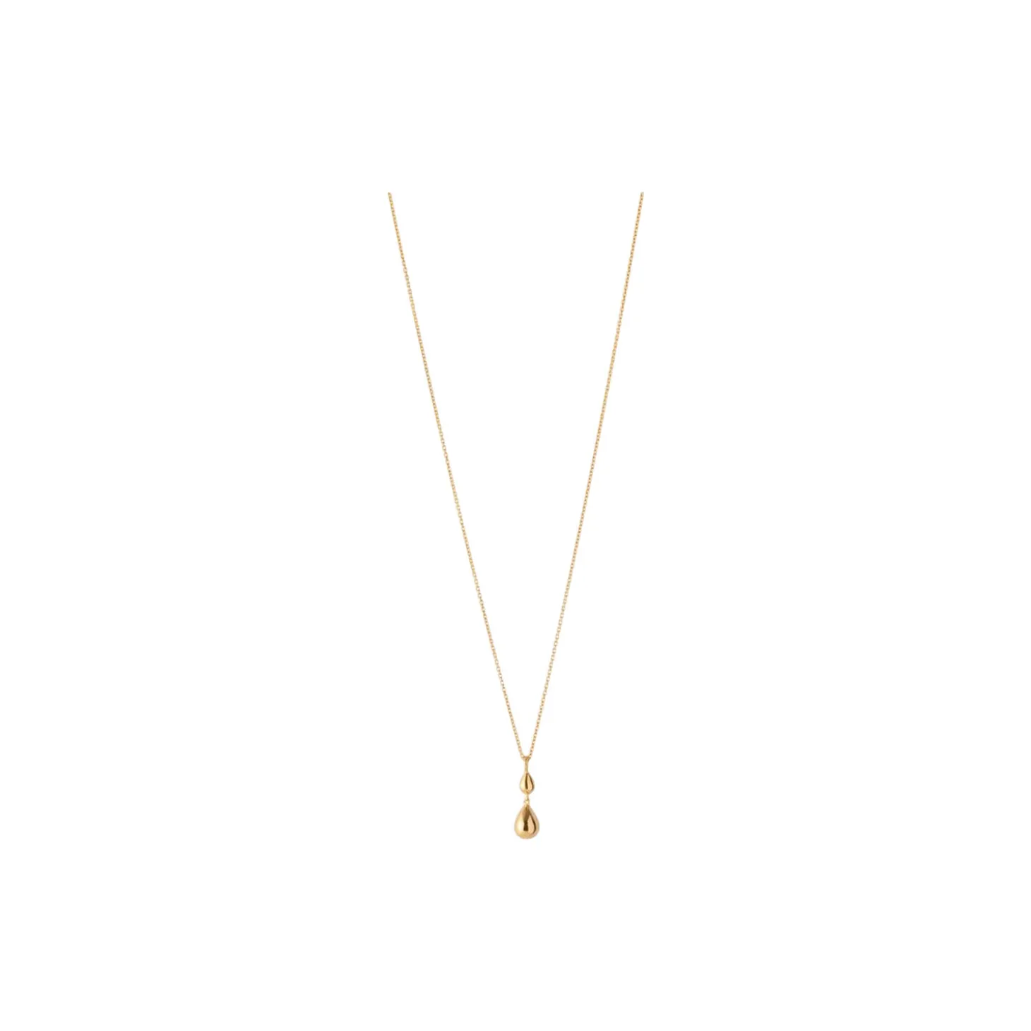 Rain Necklace, forgyldt