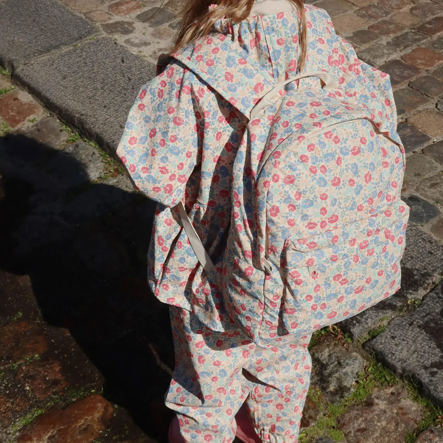 Rainy Kids Backpack Midi, fiola