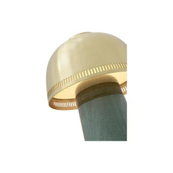 Raku SH8 transportabel bordlampe, blue green/brass