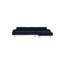 Reason 2-pers. sofa med chaiselong, Crush 150