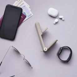 reCHARGE + trådløs powerbank, ivory sand