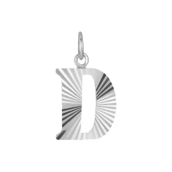 Reflection Letter Pendant D