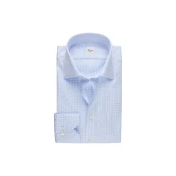 Regular C79 RC cuff, light blue check