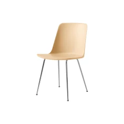 Rely HW6 spisebordsstol, beige sand/chrome