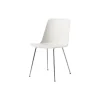 Rely HW6 spisebordsstol, white/chrome