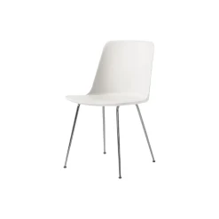 Rely HW6 spisebordsstol, white/chrome