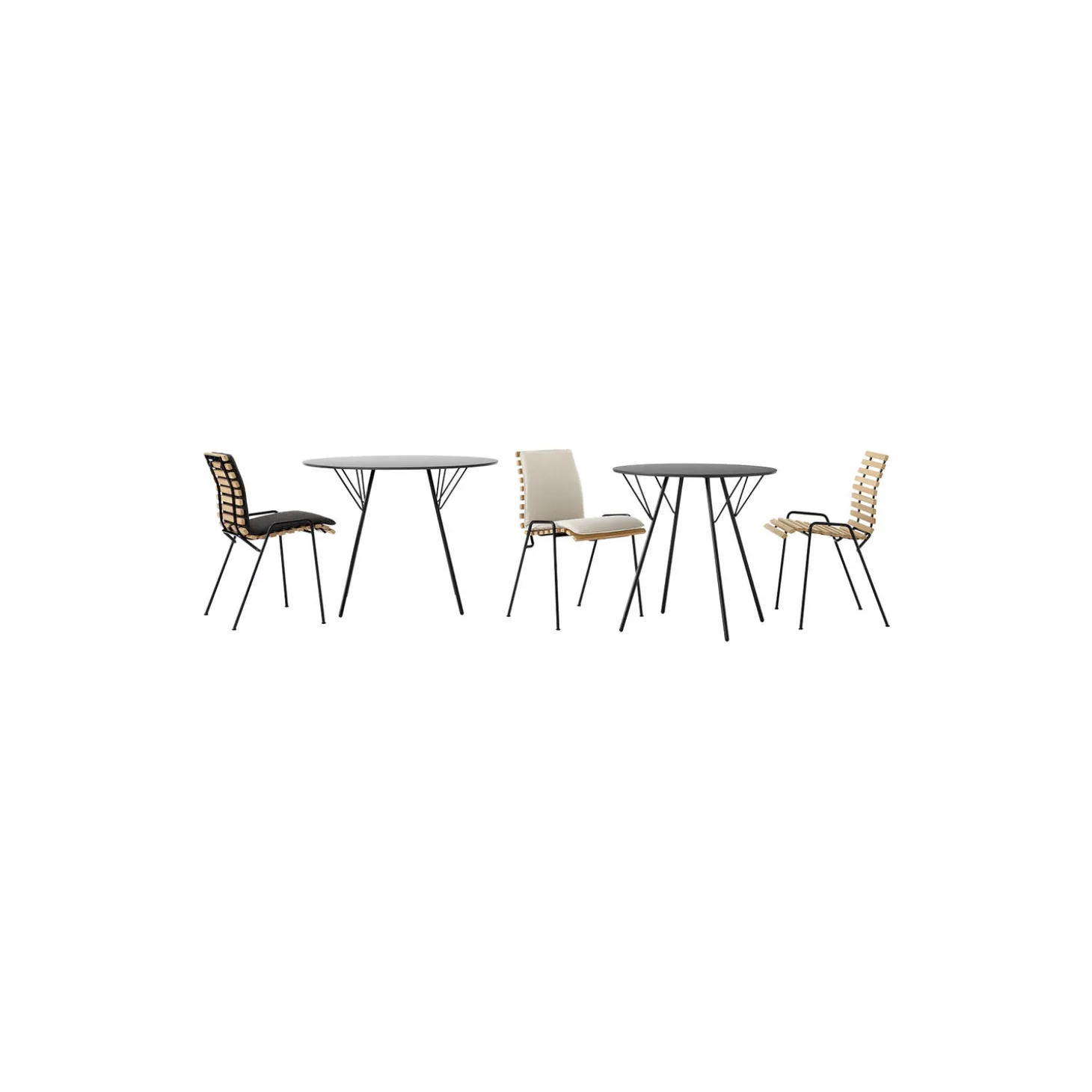 RFH Terrace Chair RD4, teak/black