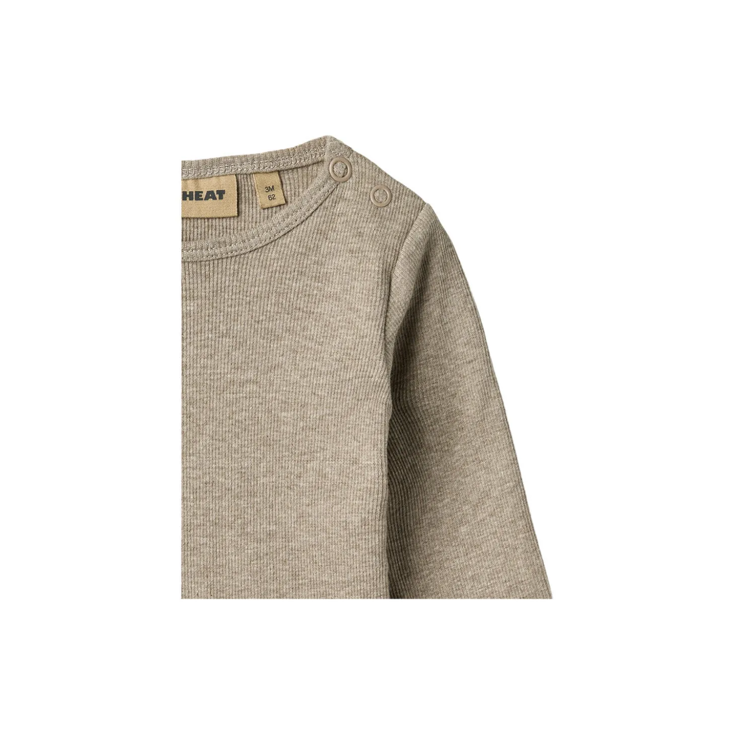 Rib Body Spencer, 0072 gravel melange