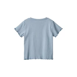 Rib T-Shirt Irene, 9431 morning sky