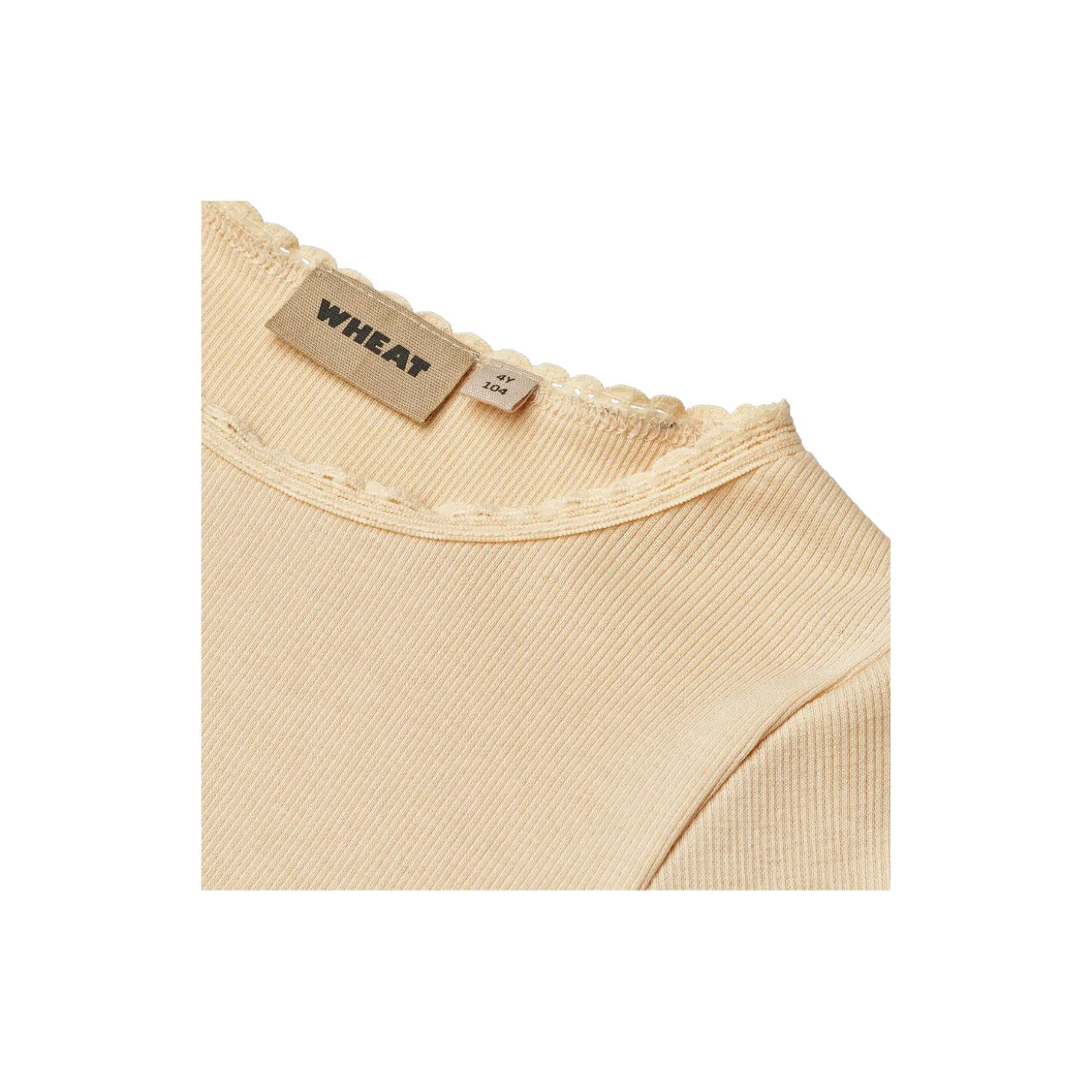 Rib T-shirt Reese, 9430 macadamia