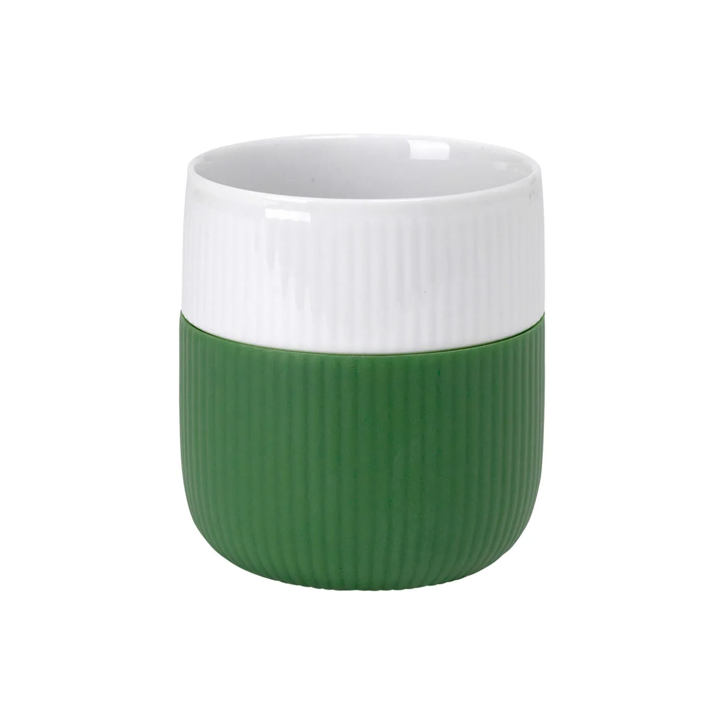 Riflet Contrast krus 35 cl, skovgrøn