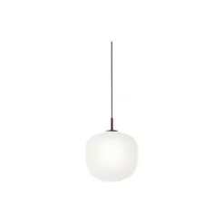 Rime Pendant Lamp, deep red