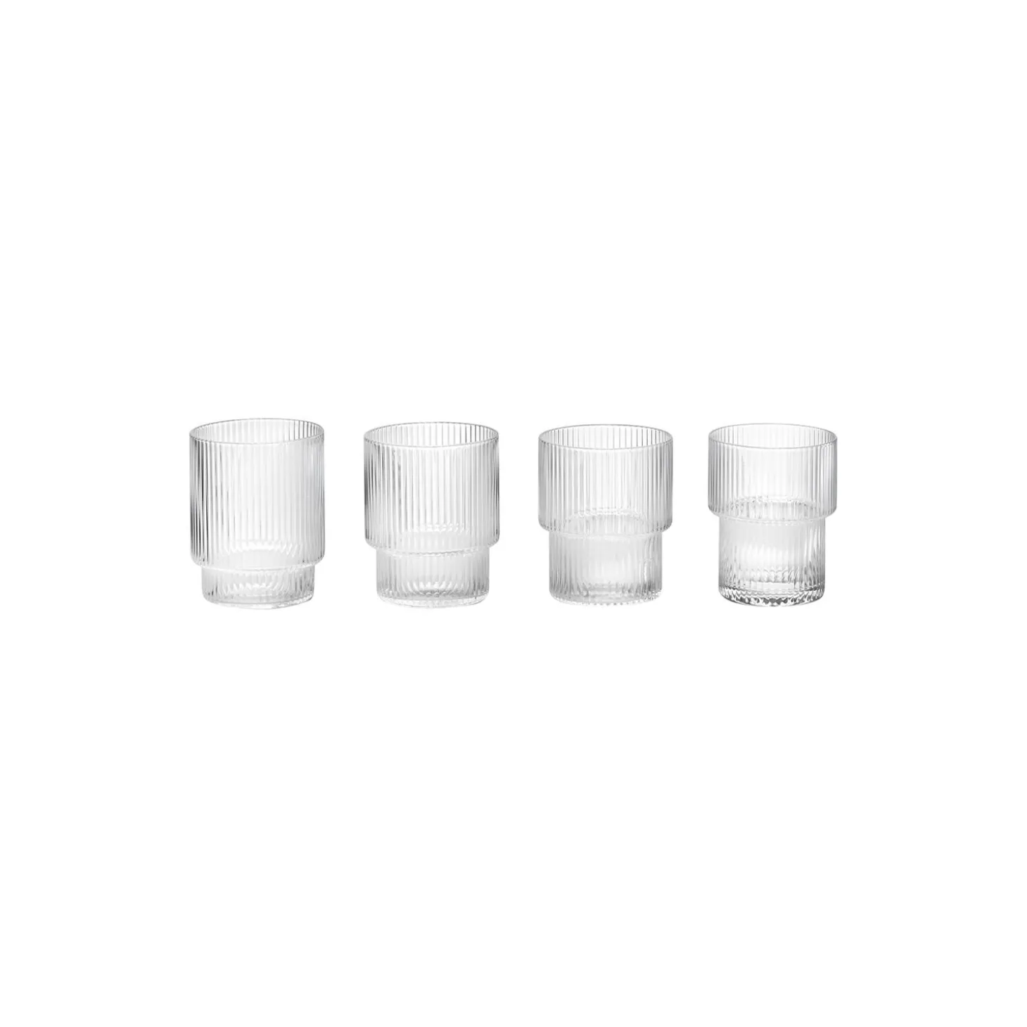 Ripple Glasses 4 pcs