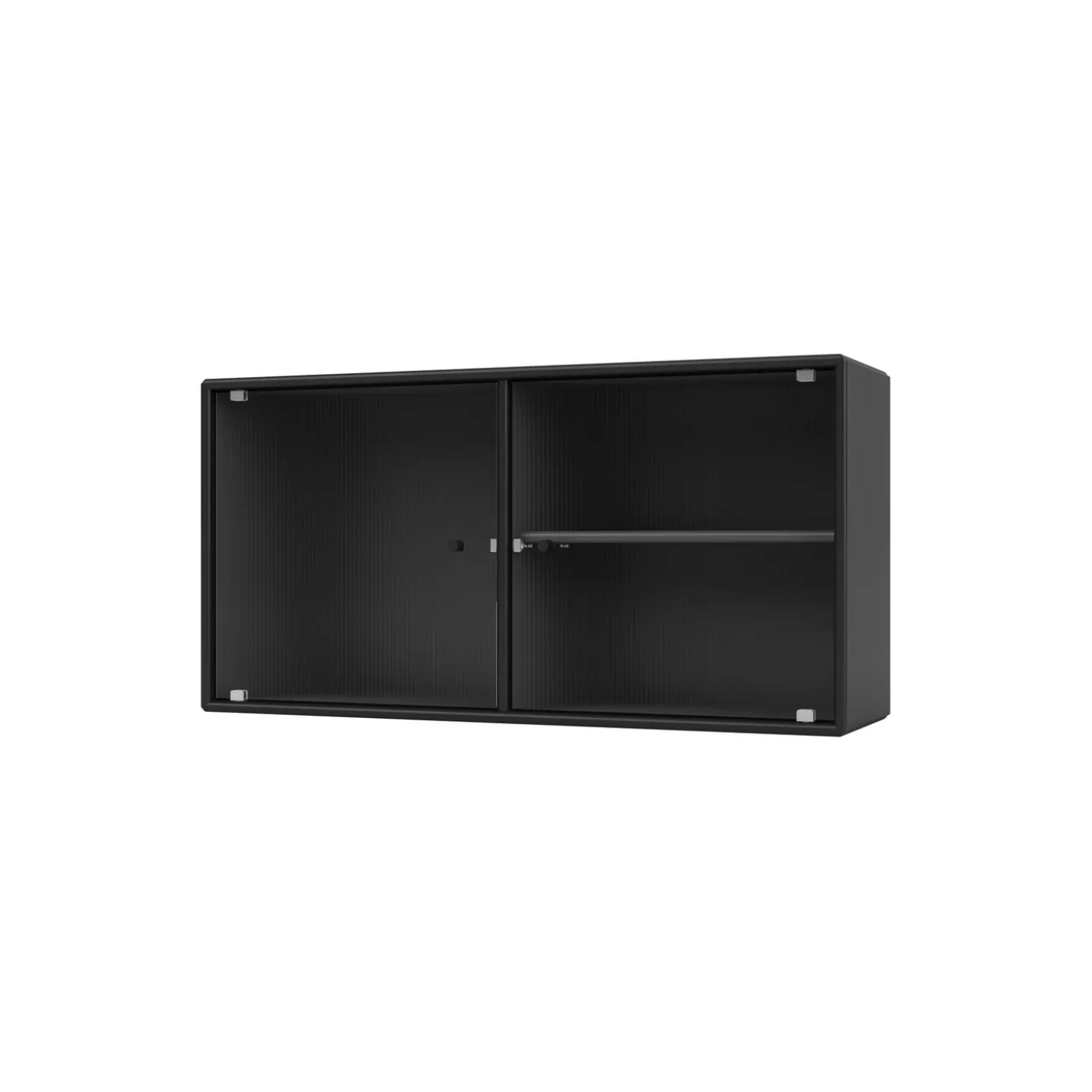 RIPPLE I vitrineskab, 05 black
