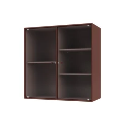 RIPPLE II vitrineskab, 155 masala