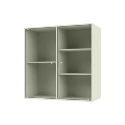 RIPPLE II vitrineskab, 140 pomelo