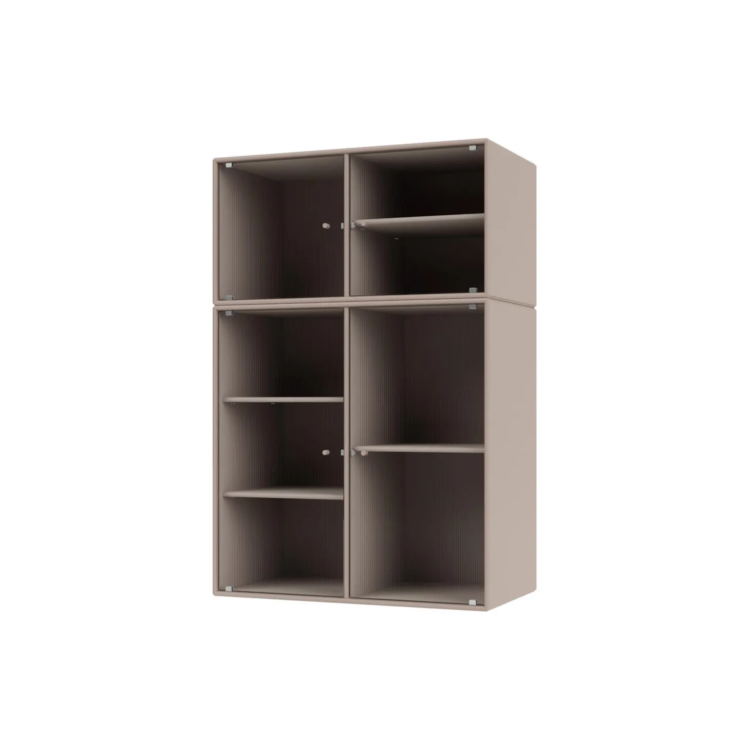 RIPPLE III vitrineskab, 137 mushroom