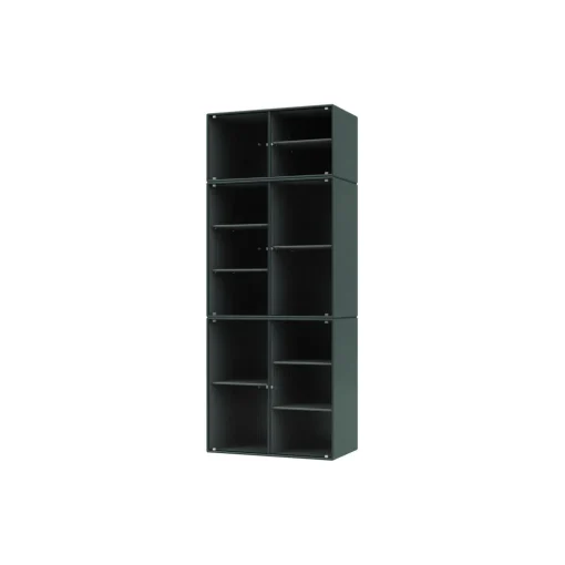 RIPPLE IV vitrineskab, 163 black jade