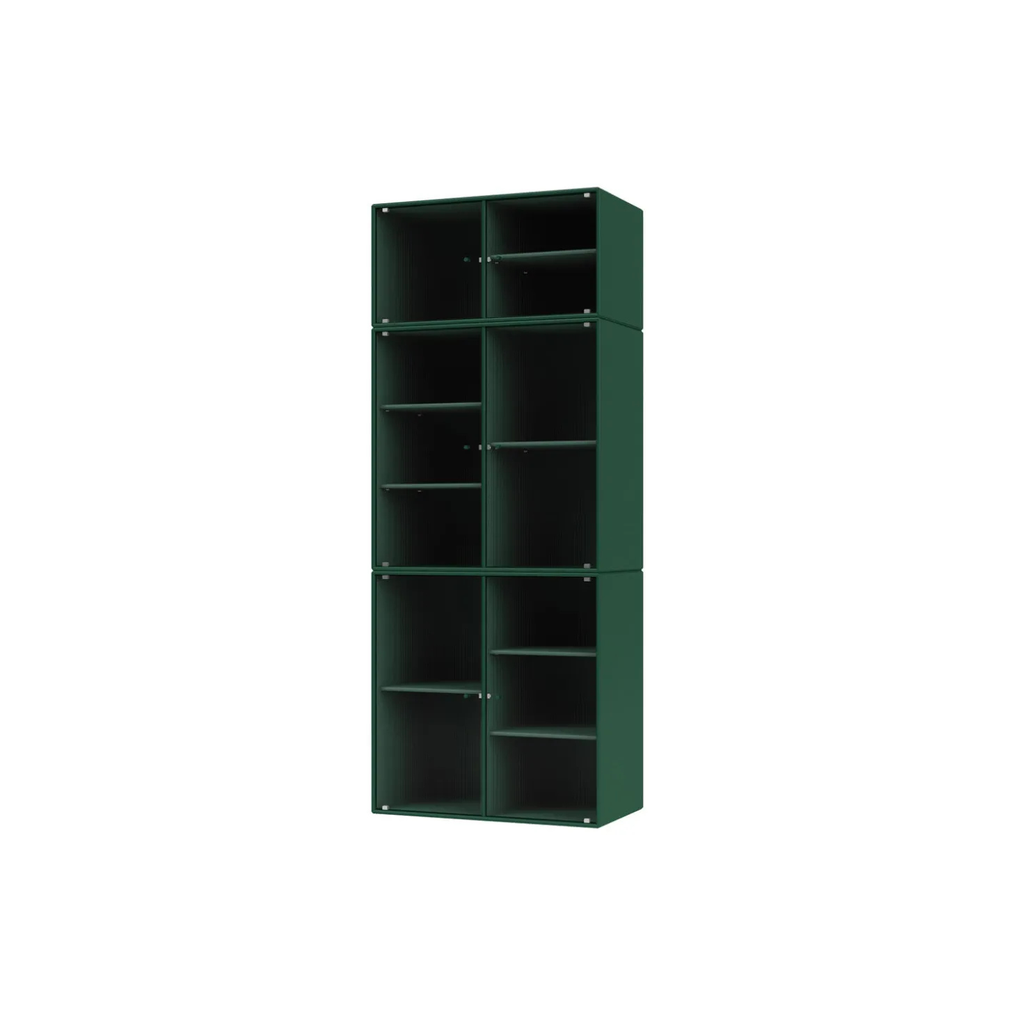 RIPPLE IV vitrineskab, 136 pine