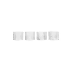 Ripple Low Glasses 4 pcs