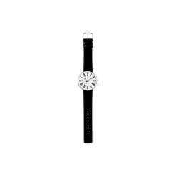 Roman armbåndsur, white/steel/black