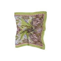 ROYAL PAISLEY tørklæde, olive