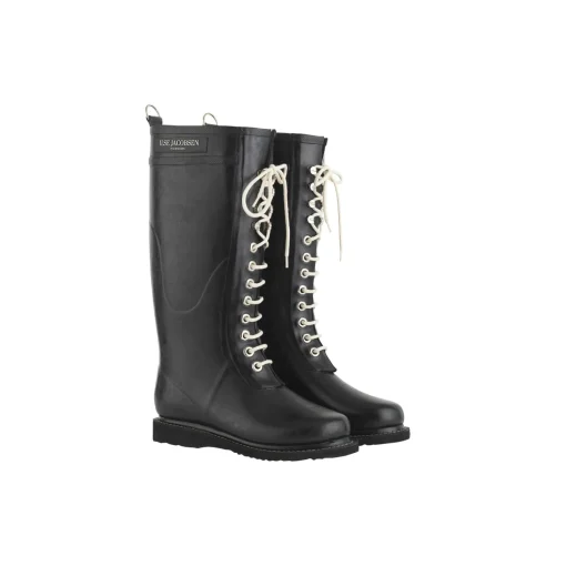 RUB1 Rubber Boots, black