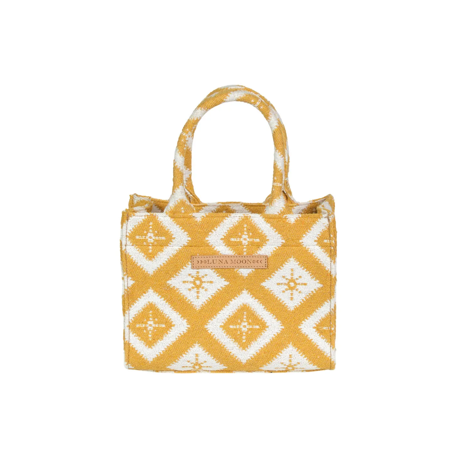 Rue Rivoli Small Tote, ochre yellow