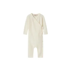 Rula LS Wrap Romper, natural