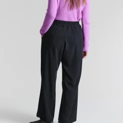 Ryoko lige bukser, black