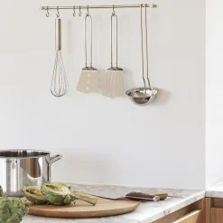 S kroge 6 stk., rustfrit stål