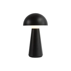 Sam genopladelig lampe, black