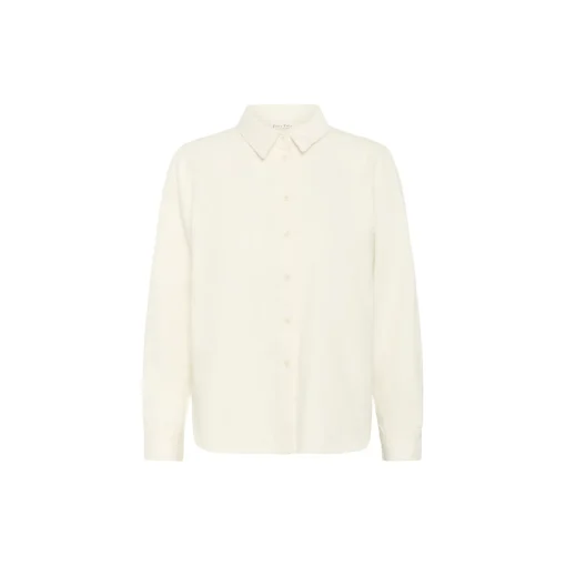 SarafiaPW Shirt l/s, eggnog