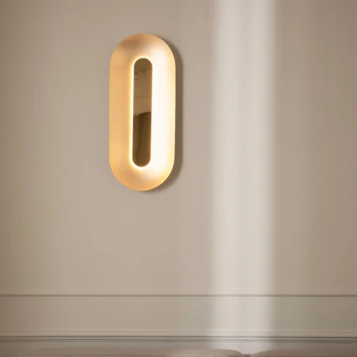 Sasi Large Wall Lamp, brass