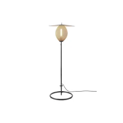 Satellite Outdoor Floor Lamp, cream white semi matt