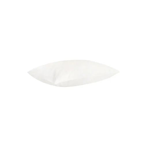 Satin pudebetræk, hvid