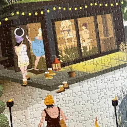 Sauna by the Lake puslespil 1000 brikker