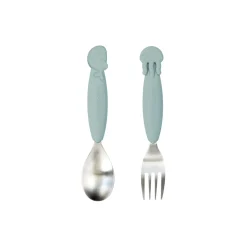 Sea Friends YummyPlus ske & gaffel sæt, blå
