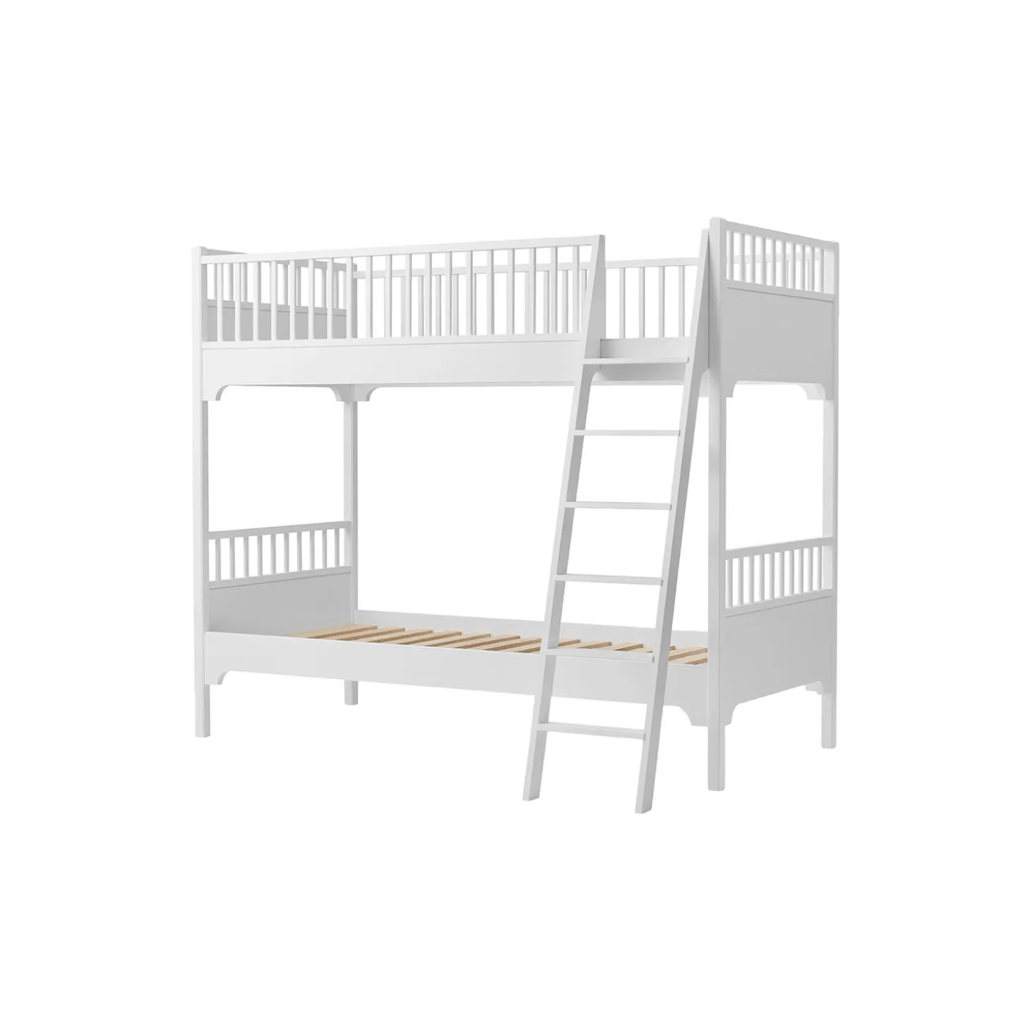 Seaside Classic køjeseng 90x200 cm med skrå stige