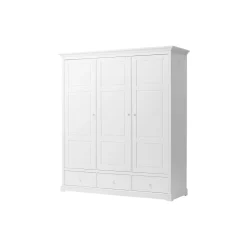 Seaside klædeskab med 3 døre