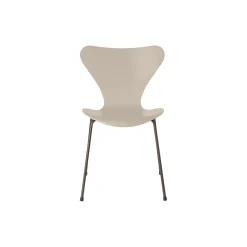 Serie 7™ 3107 fuldlakeret stol, light beige/brown bronze